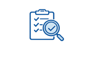 Home 26 Ícone de diagnóstico técnico (prancheta e lupa)